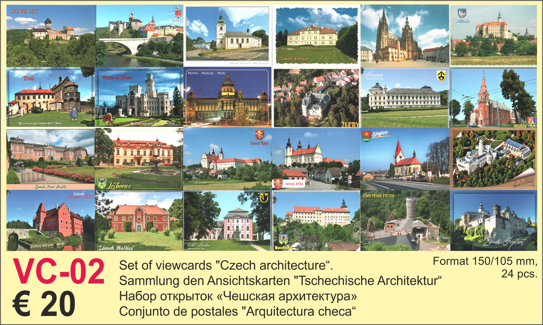 Viewcards Chech Rep Architekture